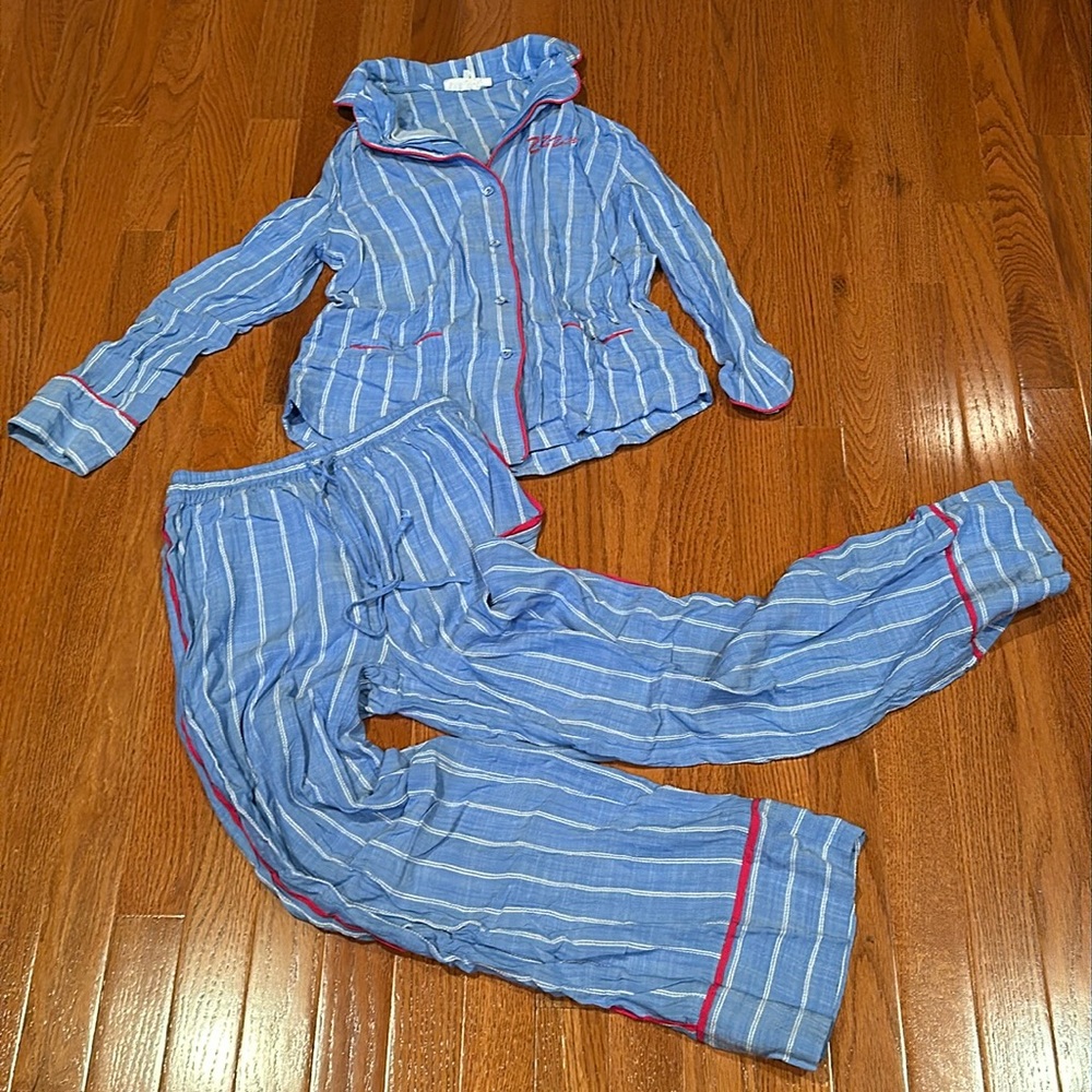 Anthropologie pajama set